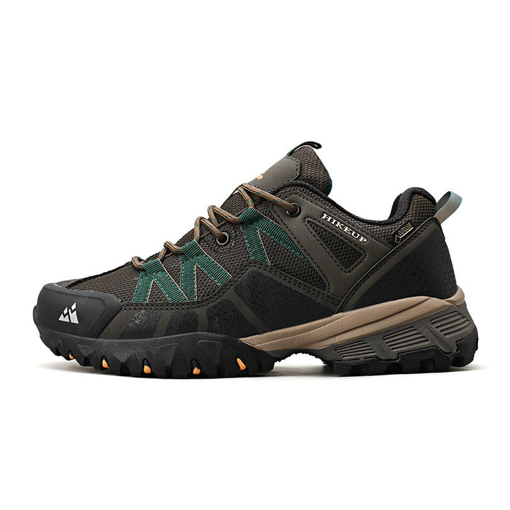 Chaussures randonnée basses cuir/mesh homme