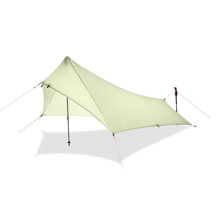 Tarp nylon 1 place imperméable - bâtons, 4 saisons
