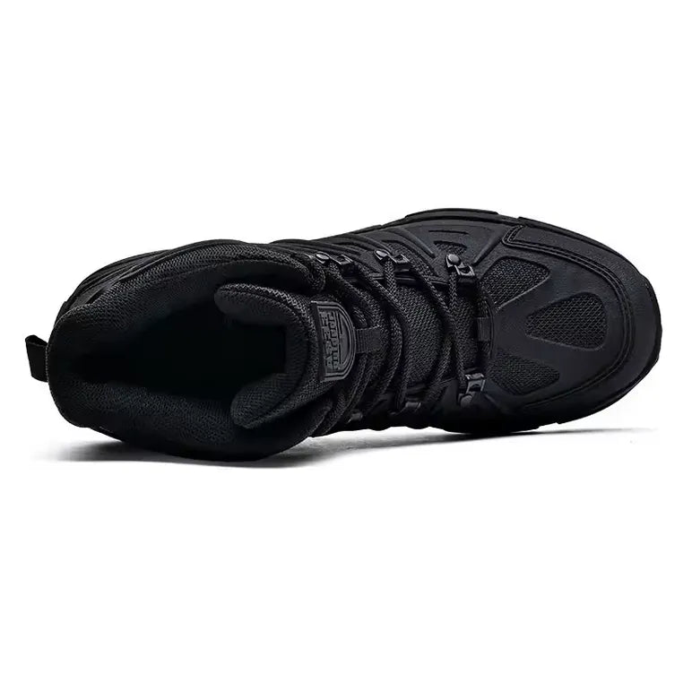  chaussure de marche militaire noire souple et antidérapante idéale pour terrain accidenté