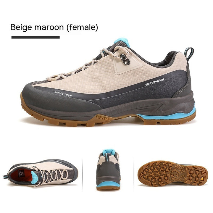 Chaussures basses randonnée et escalade respirantes antidérapantes