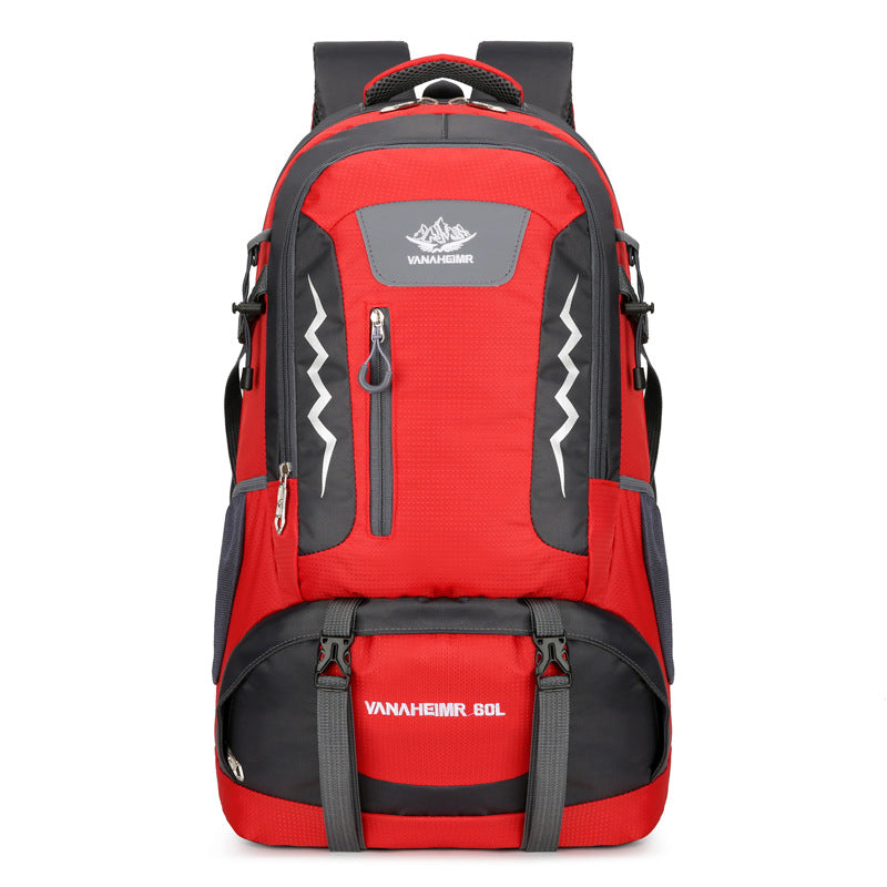 Vanaheimr 60L trekking backpack, unisex breathable nylon