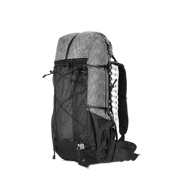 Sac à dos randonnée ultraléger 46+10 L Qi Dian Pro, nylon 210D