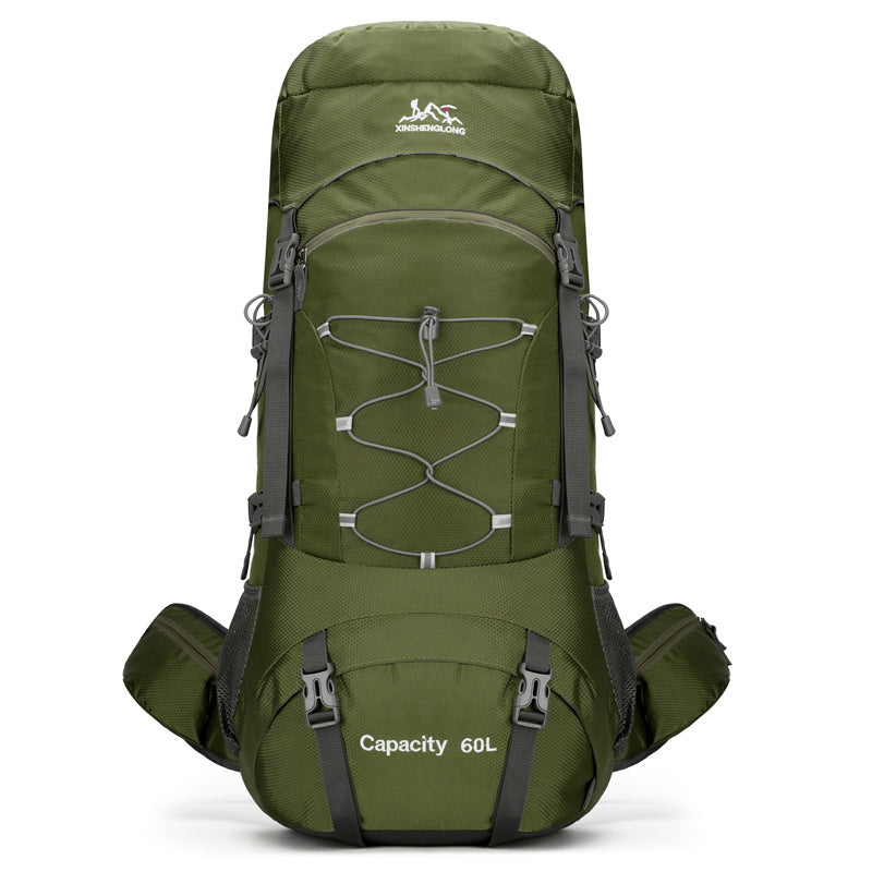 Sac à dos randonnée 60 L imperméable avec housse, 1,1 kg