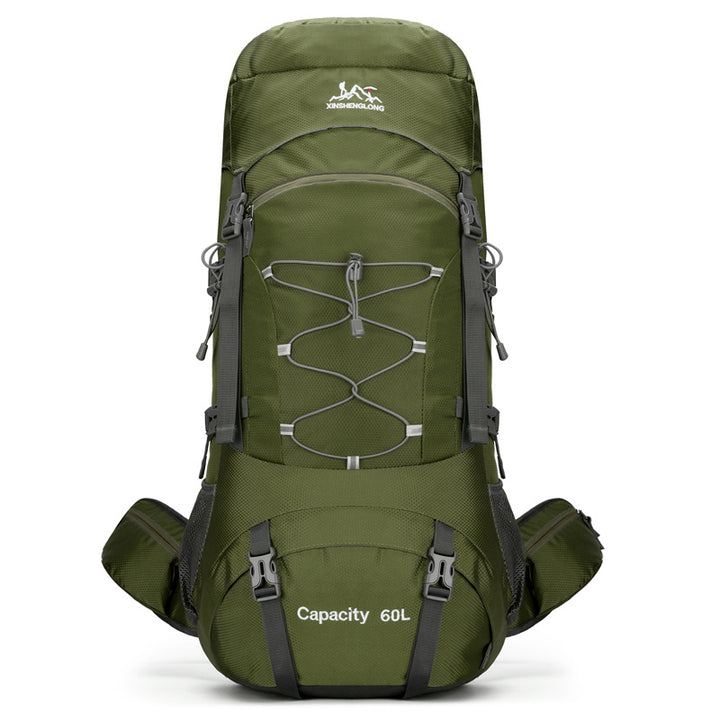 Sac à dos randonnée 60 L imperméable avec housse, 1,1 kg