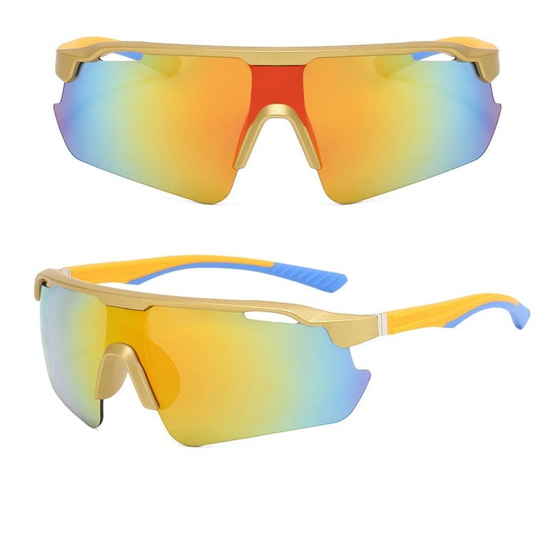 Lunettes sport colorées - style et protection UV polyvalente