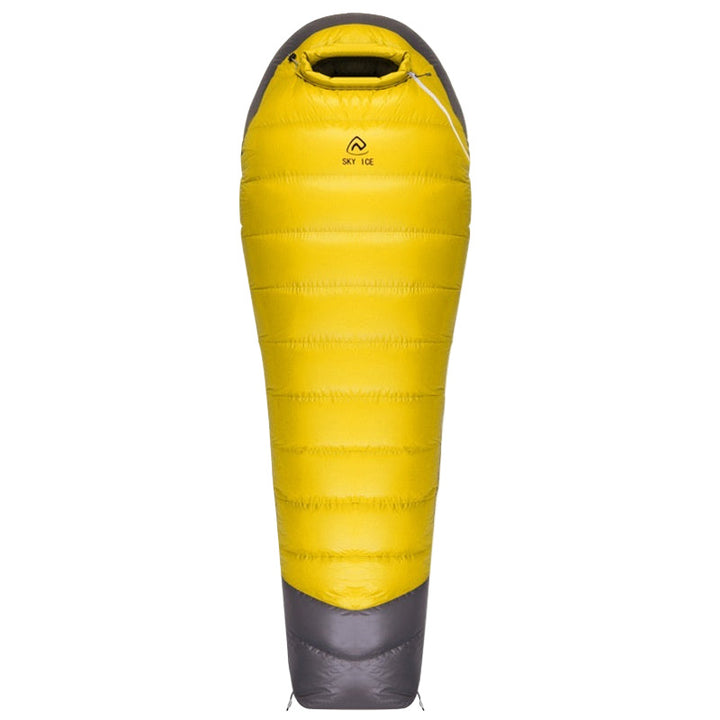 Sac de couchage duvet d’oie 400T 20D momie 0 à −5 °C
