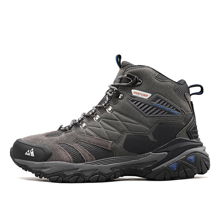 Chaussures randonnée homme montantes cuir/mesh