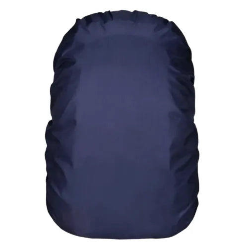 Housse de sac à dos imperméable bleu marine, ultra légère et résistante, protection fiable pour votre sac en randonnée, bivouac et camping.