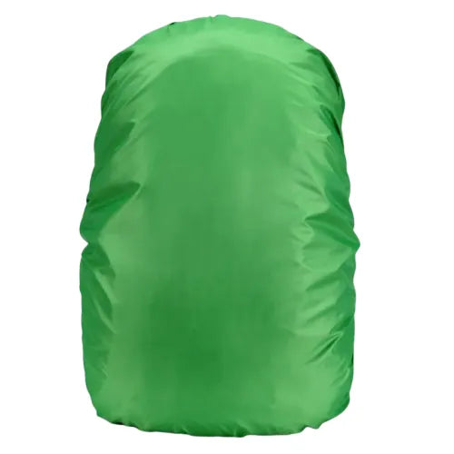 Housse de sac à dos imperméable vert clair, ultra légère, résistante et visible, protection anti‑pluie pour randonnée, camping et bivouac.