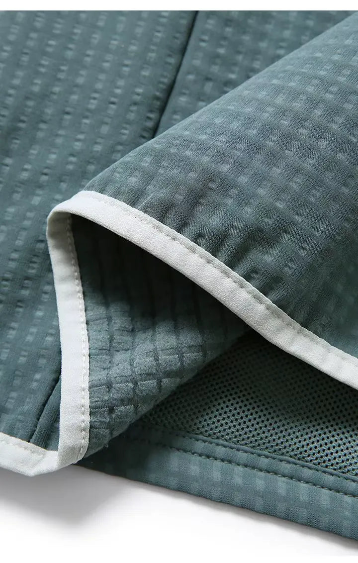 Veste polaire homme zippée nid d’abeille, poche poitrine