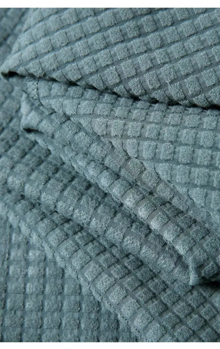 Veste polaire homme zippée nid d’abeille, poche poitrine