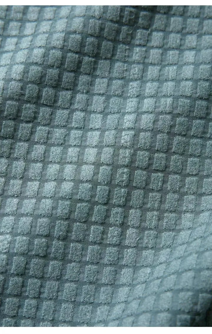 Veste polaire homme zippée nid d’abeille, poche poitrine