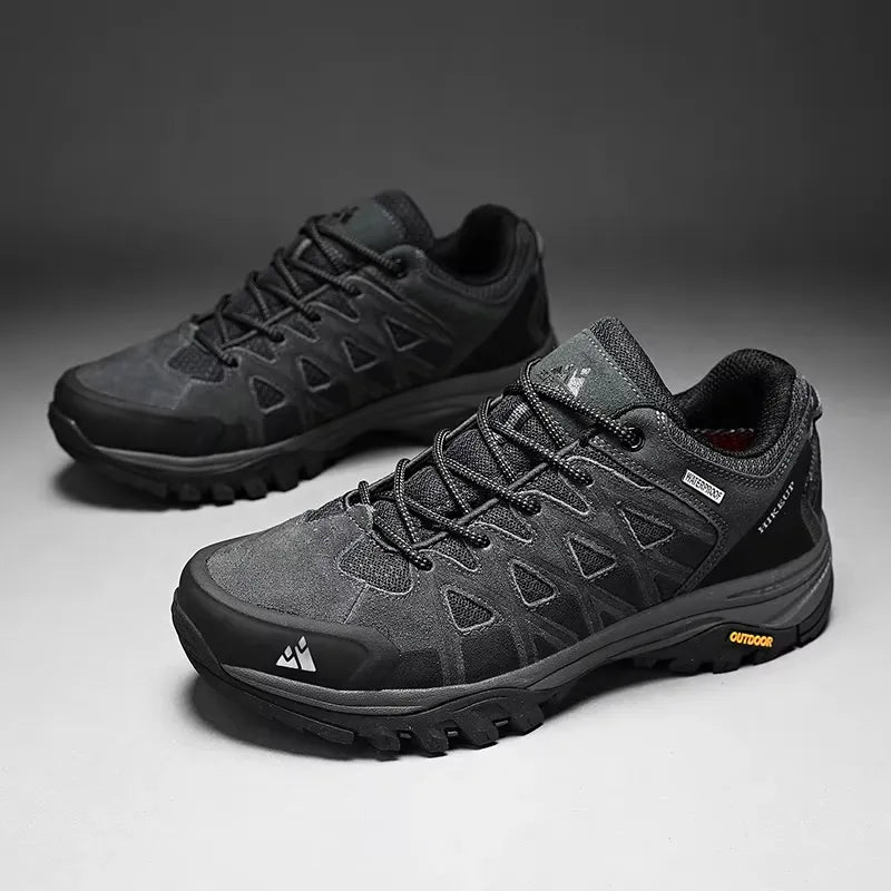 Chaussures randonnée basses Vibram Hikeup cuir synthétique