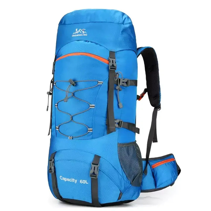 Sac à dos randonnée 60L imperméable avec housse, 1,1 kg