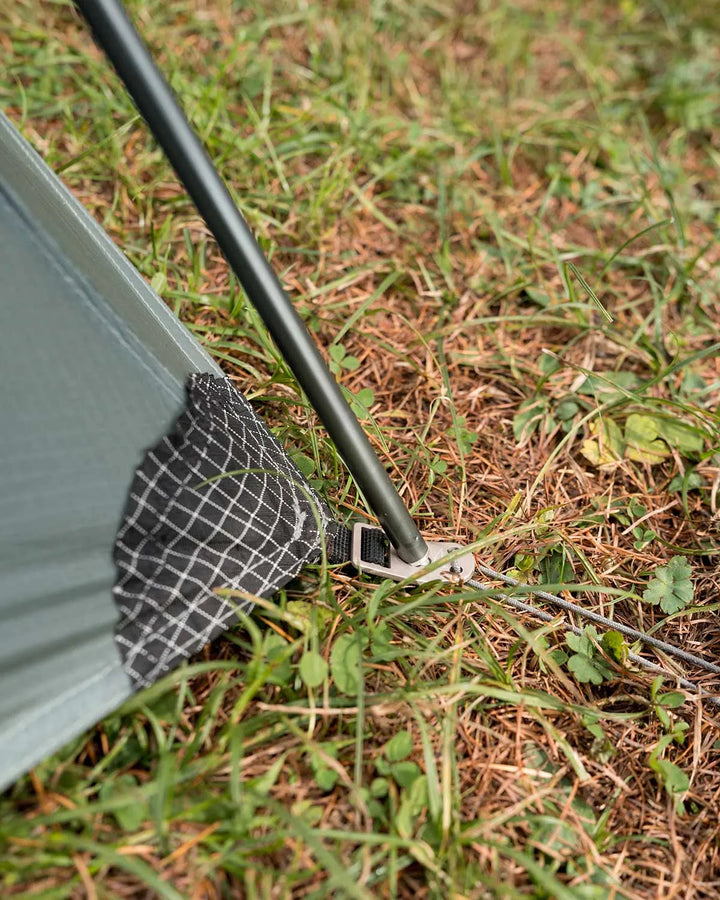 Tente randonnée 1–2 places 30D silicone dôme 1,55 kg