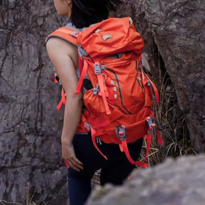 Sac à dos randonnée 35+5 L dos filet aéré, 1,0 kg