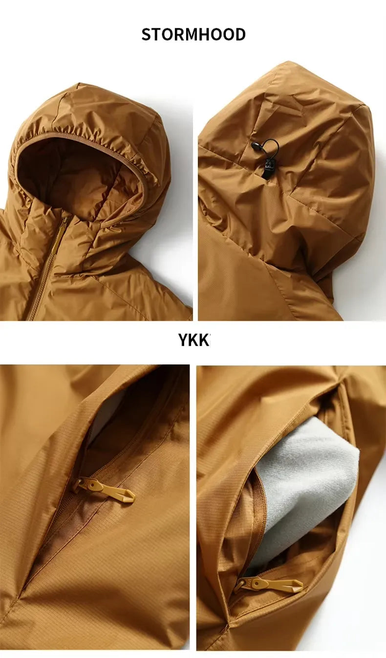 Veste hiver imperméable à capuche, isolation Thinsulate