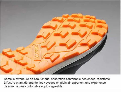 Chaussures randonnée mid-cut à serrage rapide à molette