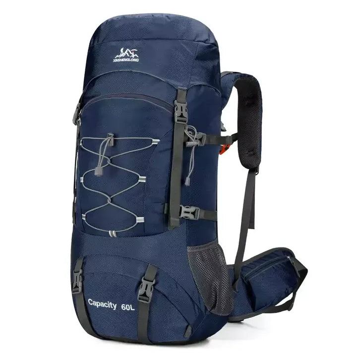 Sac à dos randonnée 60L imperméable avec housse, 1,1 kg