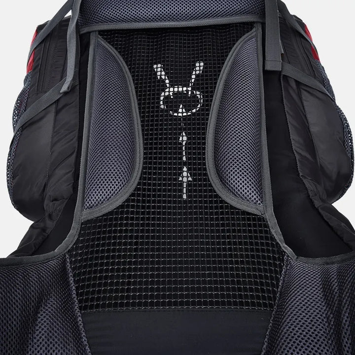Sac à dos randonnée 80+5 L dos filet, 1,9 kg, nylon Oxford