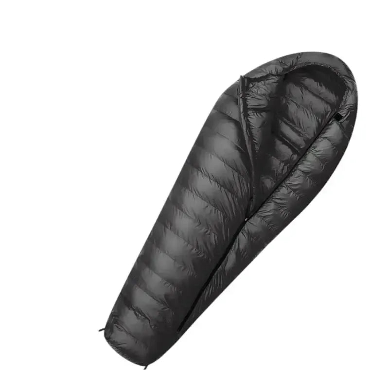 Sac de couchage momie synthétique, zip diagonal, 0 à −22 °C