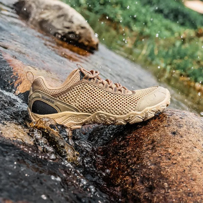 Chaussures randonnée respirantes – accroche et confort