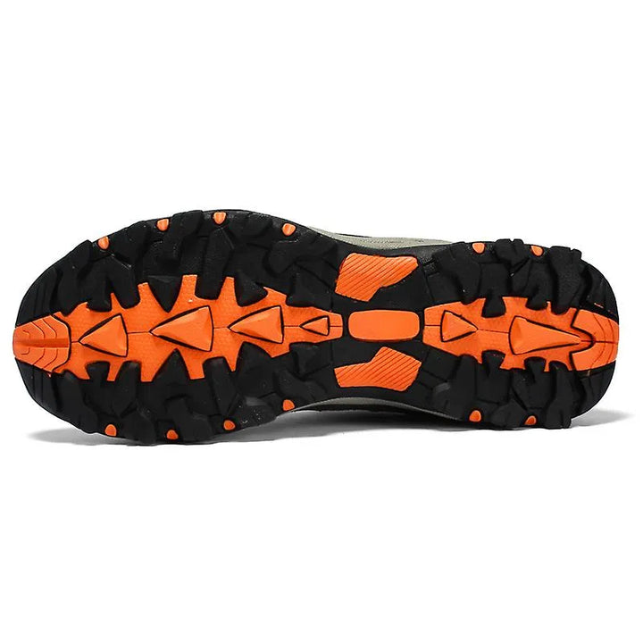 Chaussures de randonnée basses suède mesh, semelle MD+ caoutchouc