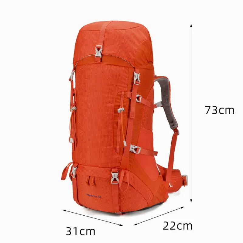 Sac à dos randonnée 50L Oxford, dos aéré, 0,7 kg