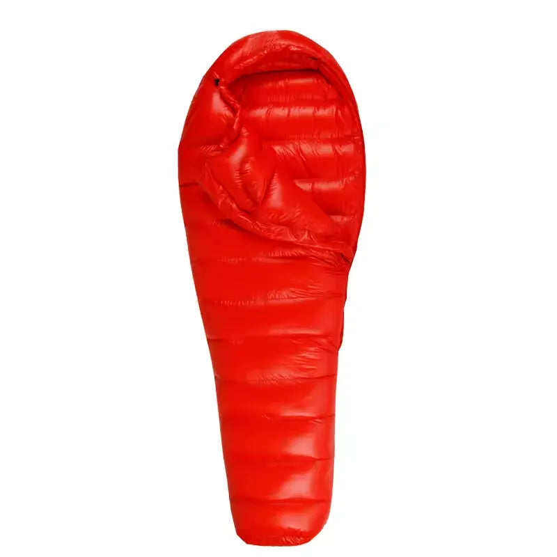 Sac de couchage duvet oie 800 FP 4 saisons 210×80×50 cm