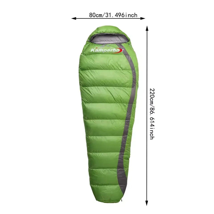 Sac de couchage duvet mummy 0 à −10 °C COZY 300/600