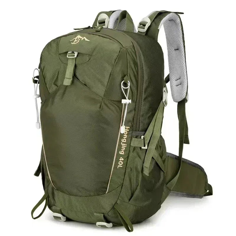 40L hiking backpack with Oxford canvas and ergonomic back panel