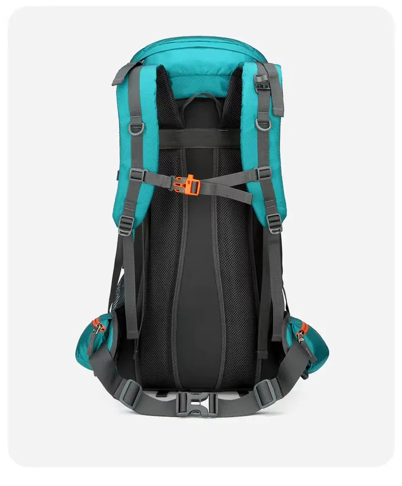 Sac à dos randonnée 60L imperméable avec housse, 1,1 kg