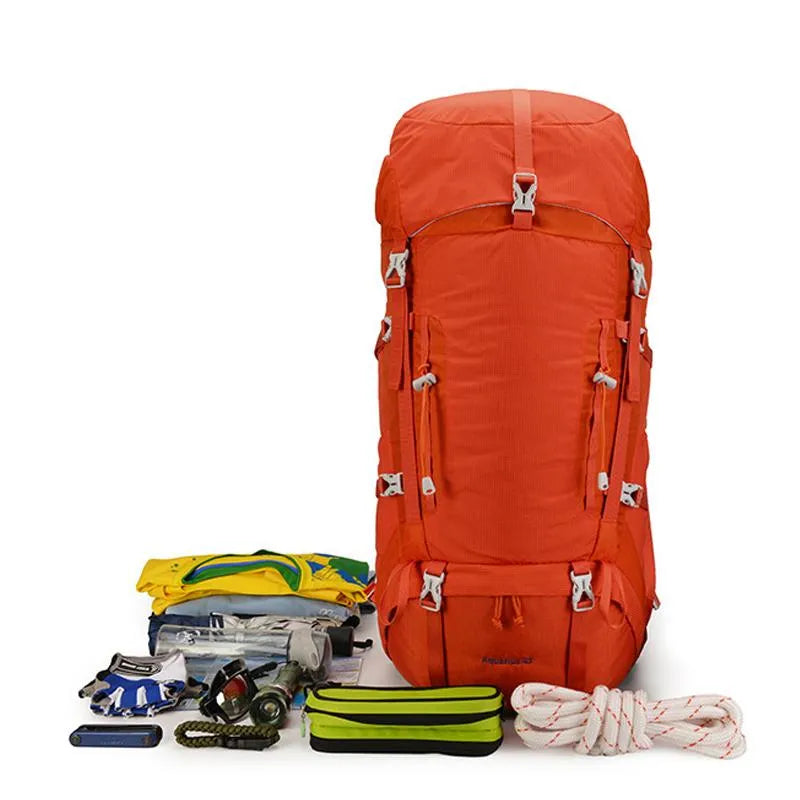 Sac à dos randonnée 50L Oxford, dos aéré, 0,7 kg
