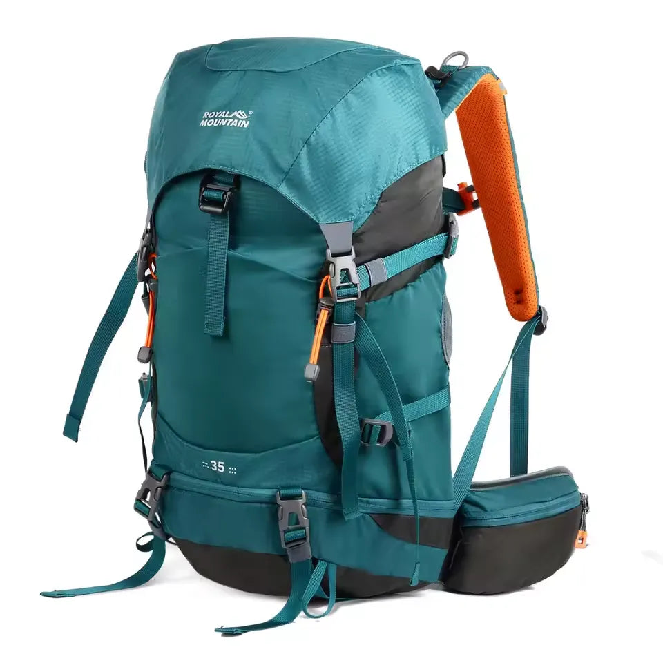 35L ROYAL MOUNTAIN hiking backpack, waist belt pockets – Arknor 35L ROYAL MOUNTAIN hiking backpack, waist belt pockets – Arknor