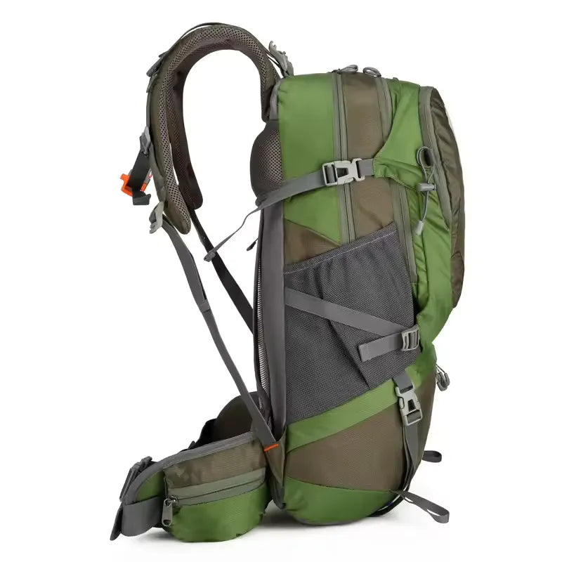 Sac à dos randonnée 40L ventilé, ceinture poches, hydratation