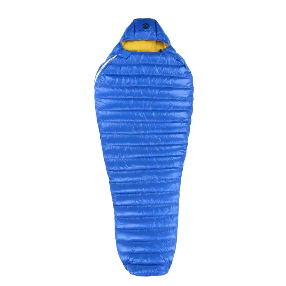 Sac de couchage duvet léger 5–15 °C LETO momie adulte