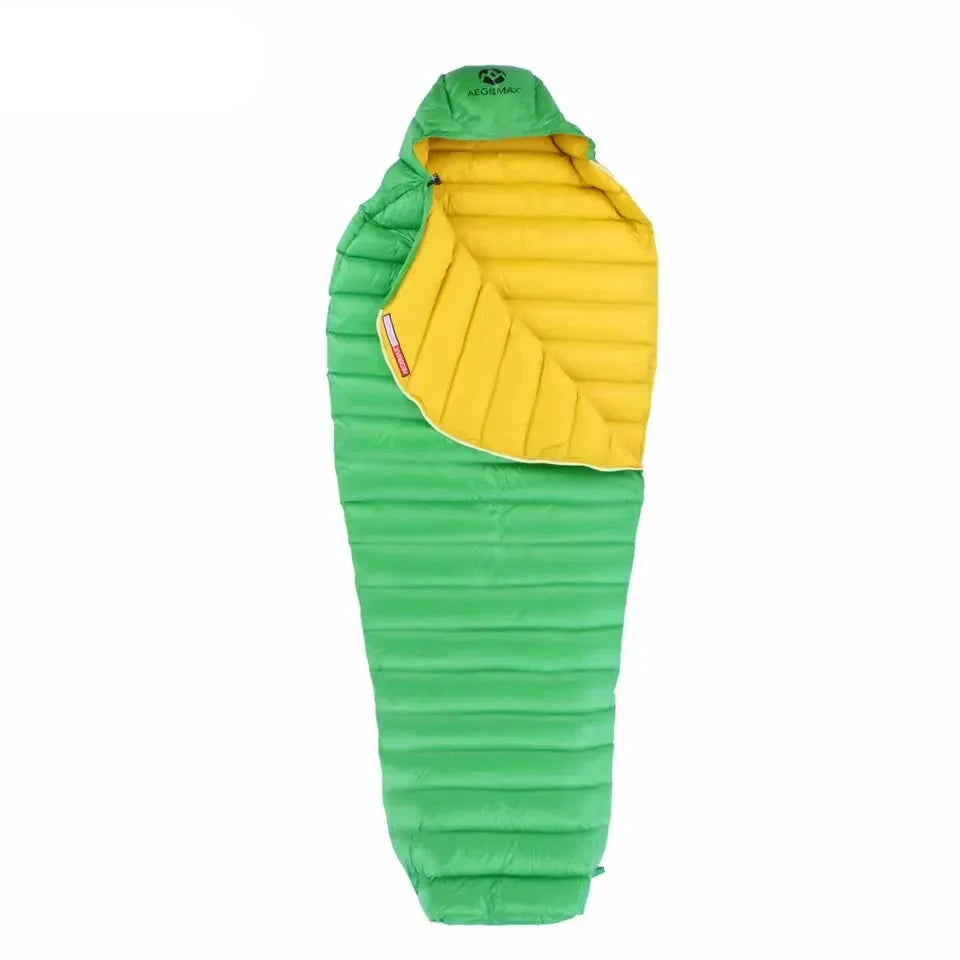 Sac de couchage duvet léger 5–15 °C LETO momie adulte