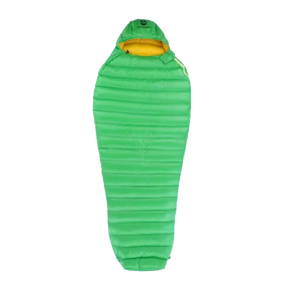 Sac de couchage duvet léger 5–15 °C LETO momie adulte