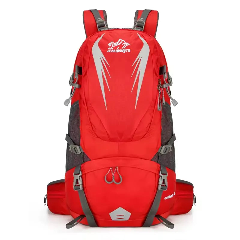 Sac à dos randonnée 40L ventilé, ceinture poches, hydratation