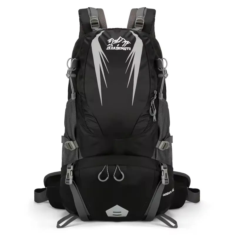 Sac à dos randonnée 40L ventilé, ceinture poches, hydratation