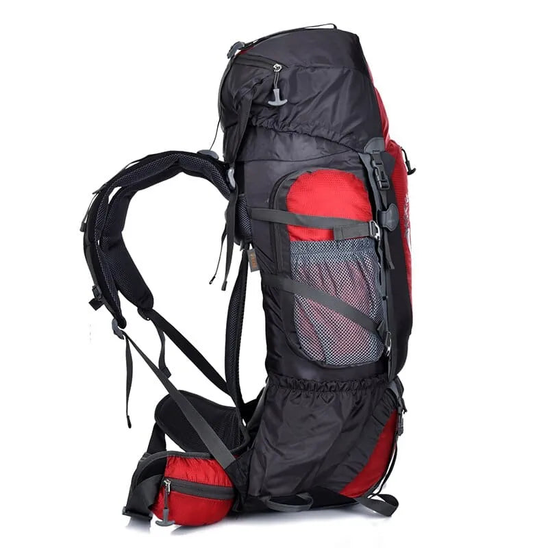 Sac à dos randonnée 80+5 L dos filet, 1,9 kg, nylon Oxford