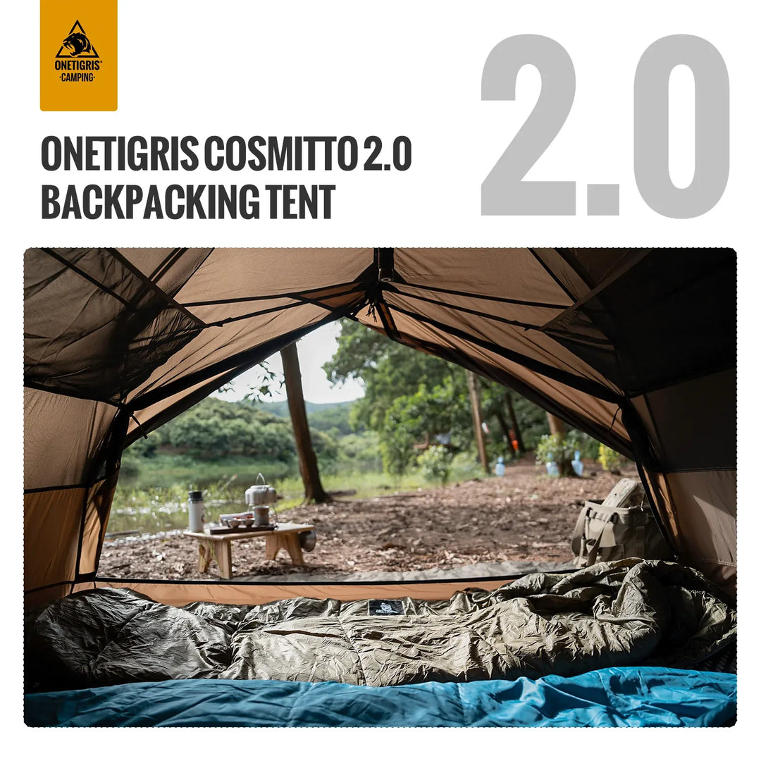 OneTigris 2-Personen-Kuppelzelt