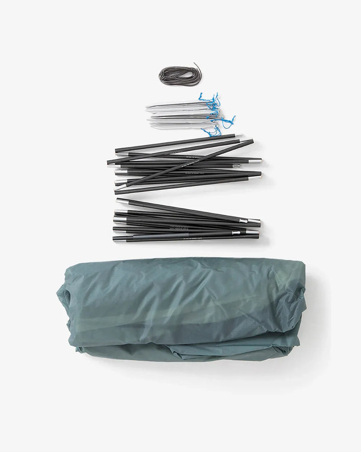 Tente randonnée 1–2 places 30D silicone dôme 1,55 kg