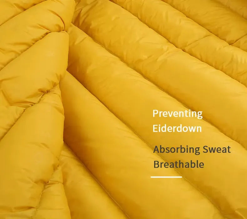 Sac de couchage duvet léger 5–15 °C LETO momie adulte