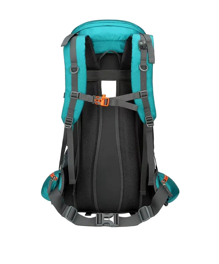 Sac à dos randonnée 60L déperlant, housse pluie incluse