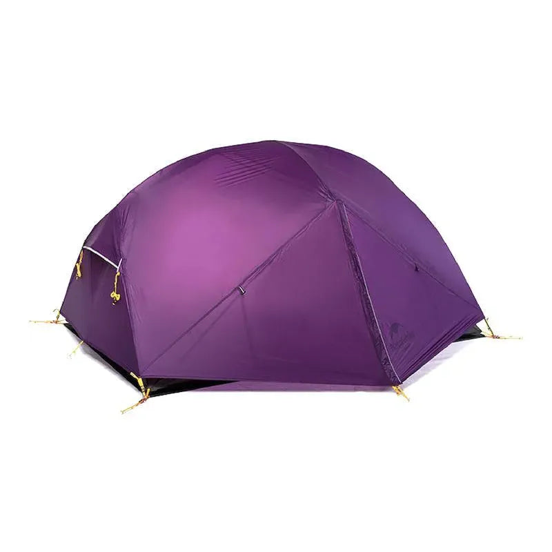 Tente 2 places légère double paroi 20D PU4000 avec 2 vestibules