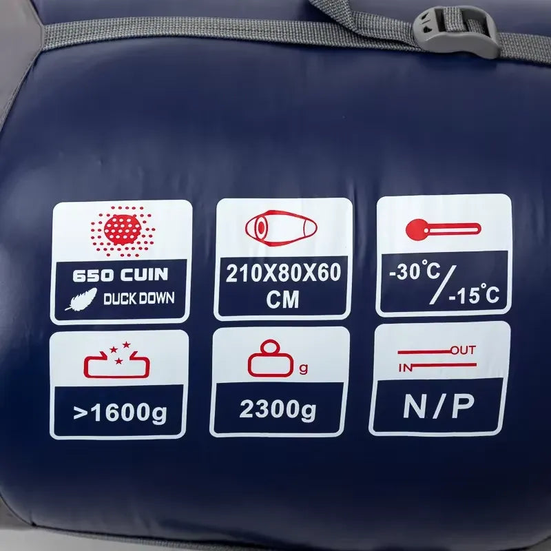 Sac de couchage duvet 0 °C randonnée ultra-léger trek