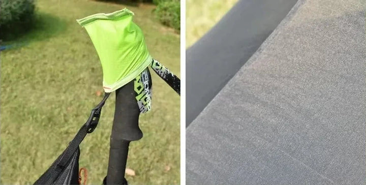 Tente 1 place ultralégère 15D silnylon, bâtons de marche