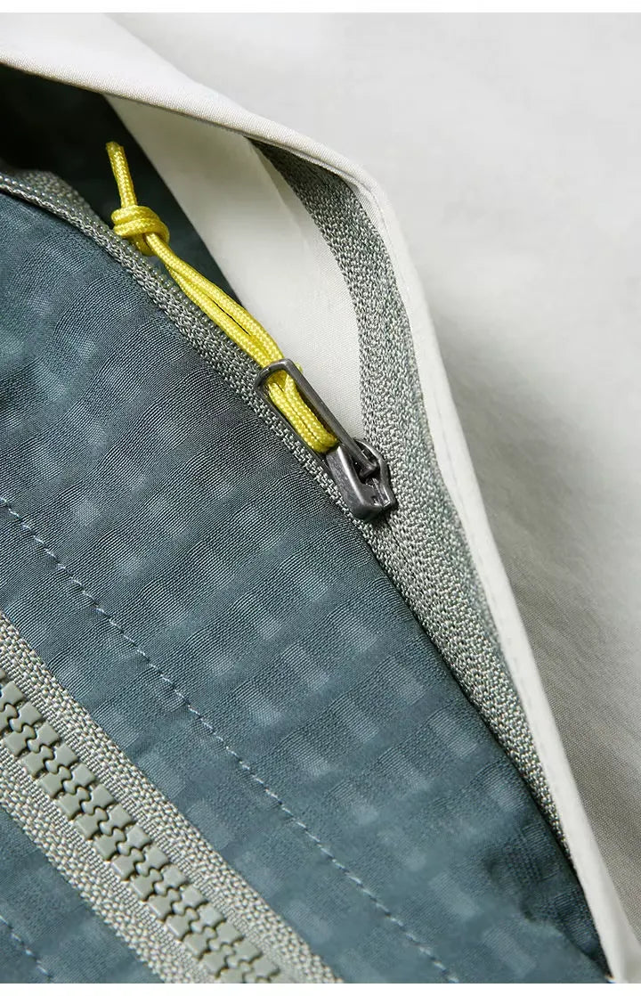 Veste polaire homme zippée nid d’abeille, poche poitrine