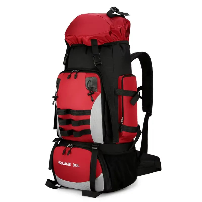 Sac à dos randonnée 90L MOLLE, 1,2 kg, housse pluie